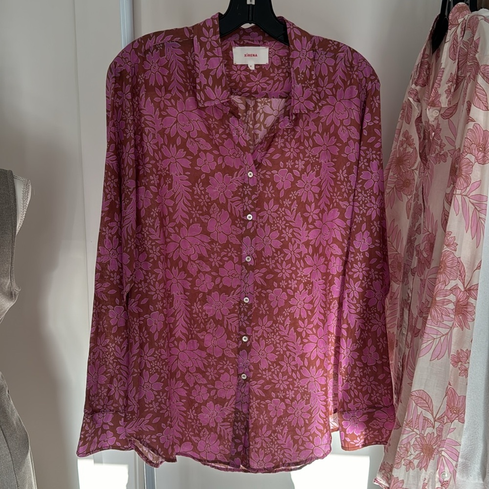 COPY - Xerina beau button down blouse M